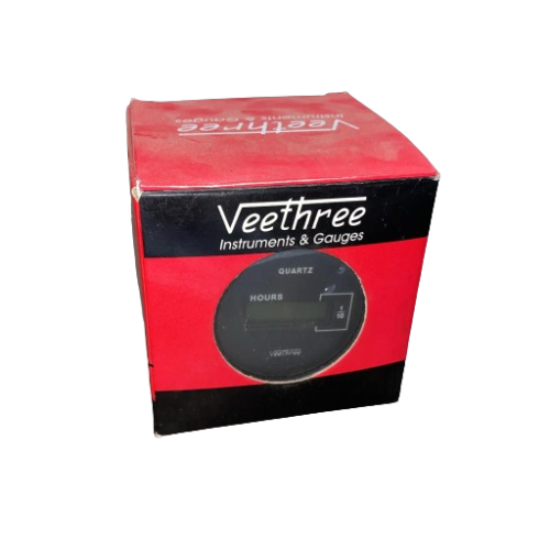 DC HOUR COUNTER 52MM WITH LED