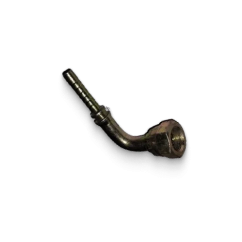 HYDRAULIC COUPLING <br><br>1/4" NU 90⁰